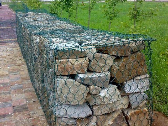覆塑石籠網(wǎng)